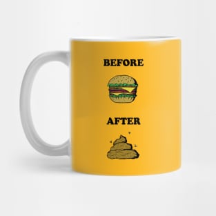 Before and After Food Mug